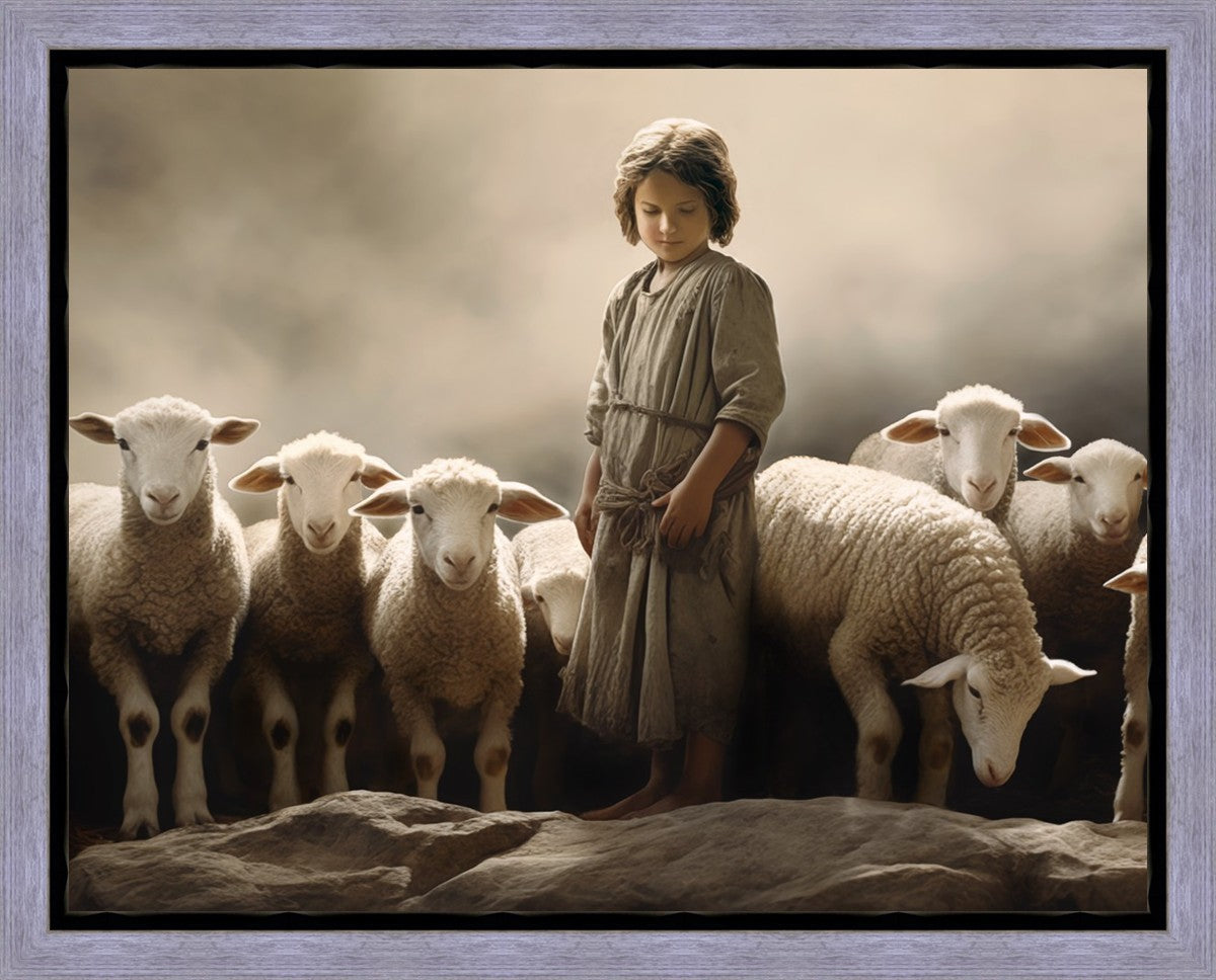 Of Lambs and Shepherds Gallery Wrap