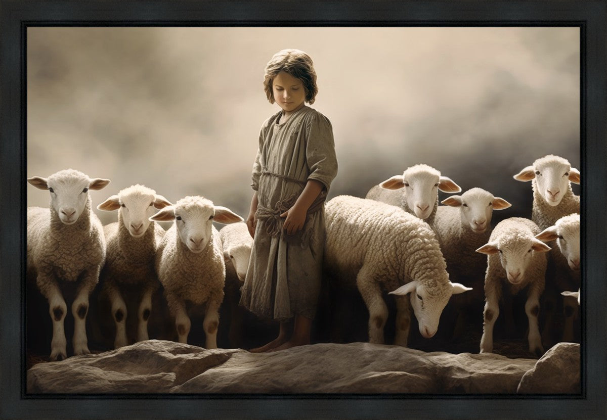 Of Lambs and Shepherds Gallery Wrap