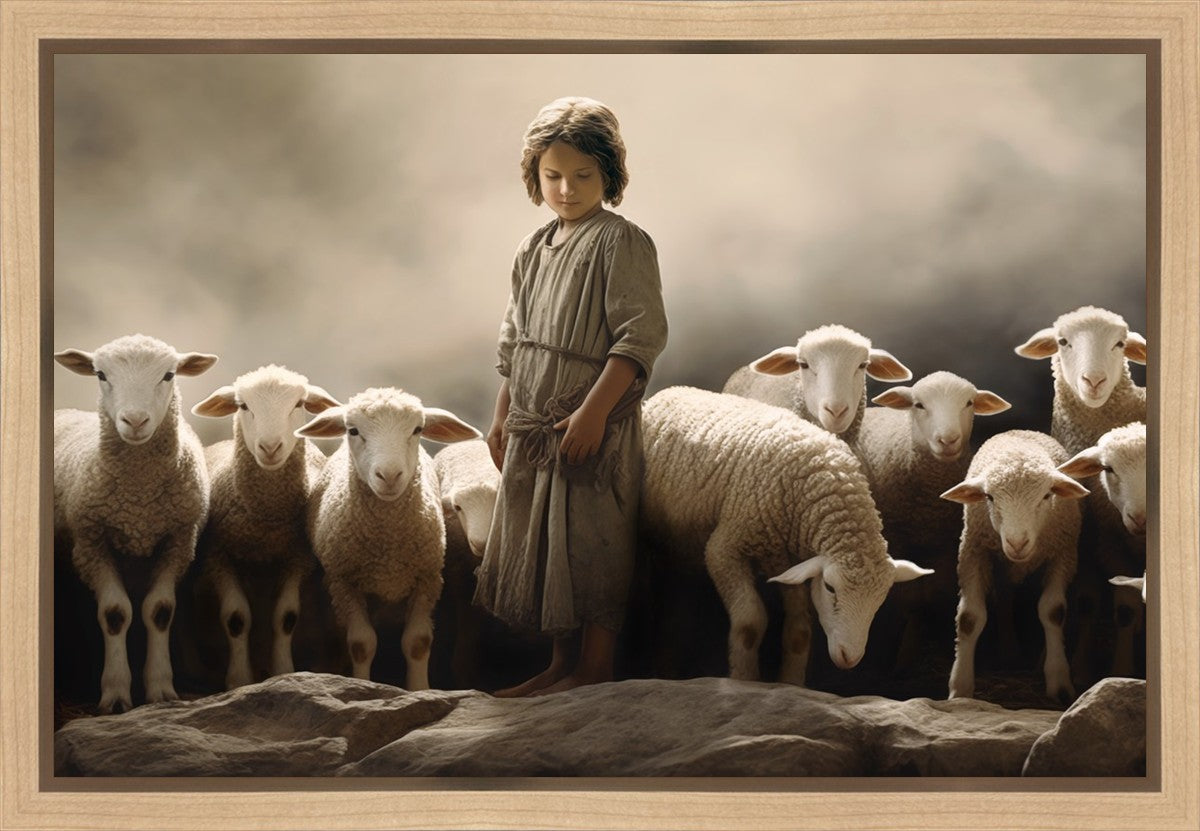 Of Lambs and Shepherds Gallery Wrap