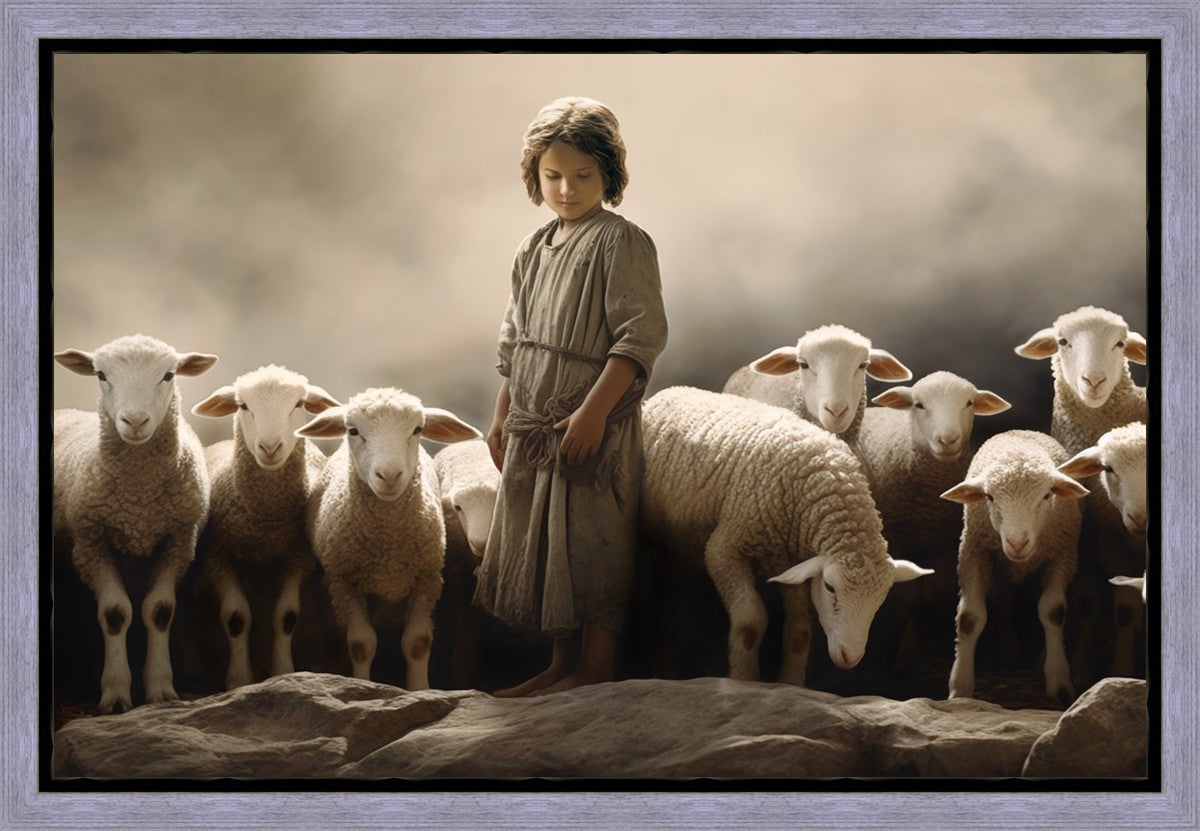 Of Lambs and Shepherds Gallery Wrap