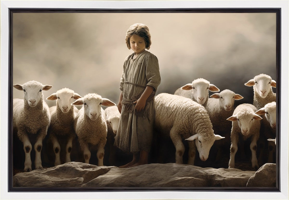 Of Lambs and Shepherds Gallery Wrap