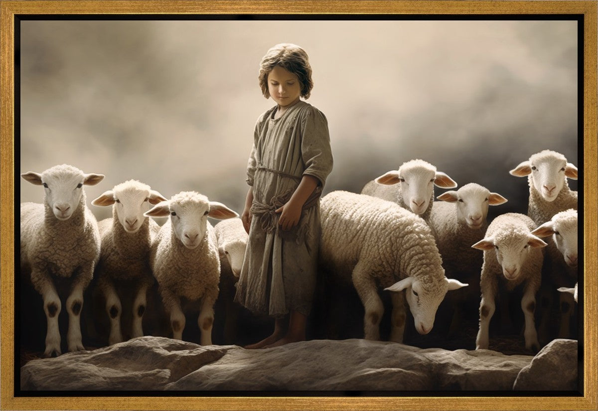 Of Lambs and Shepherds Gallery Wrap