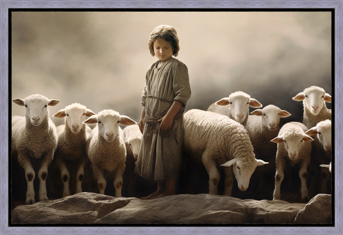 Of Lambs and Shepherds Gallery Wrap