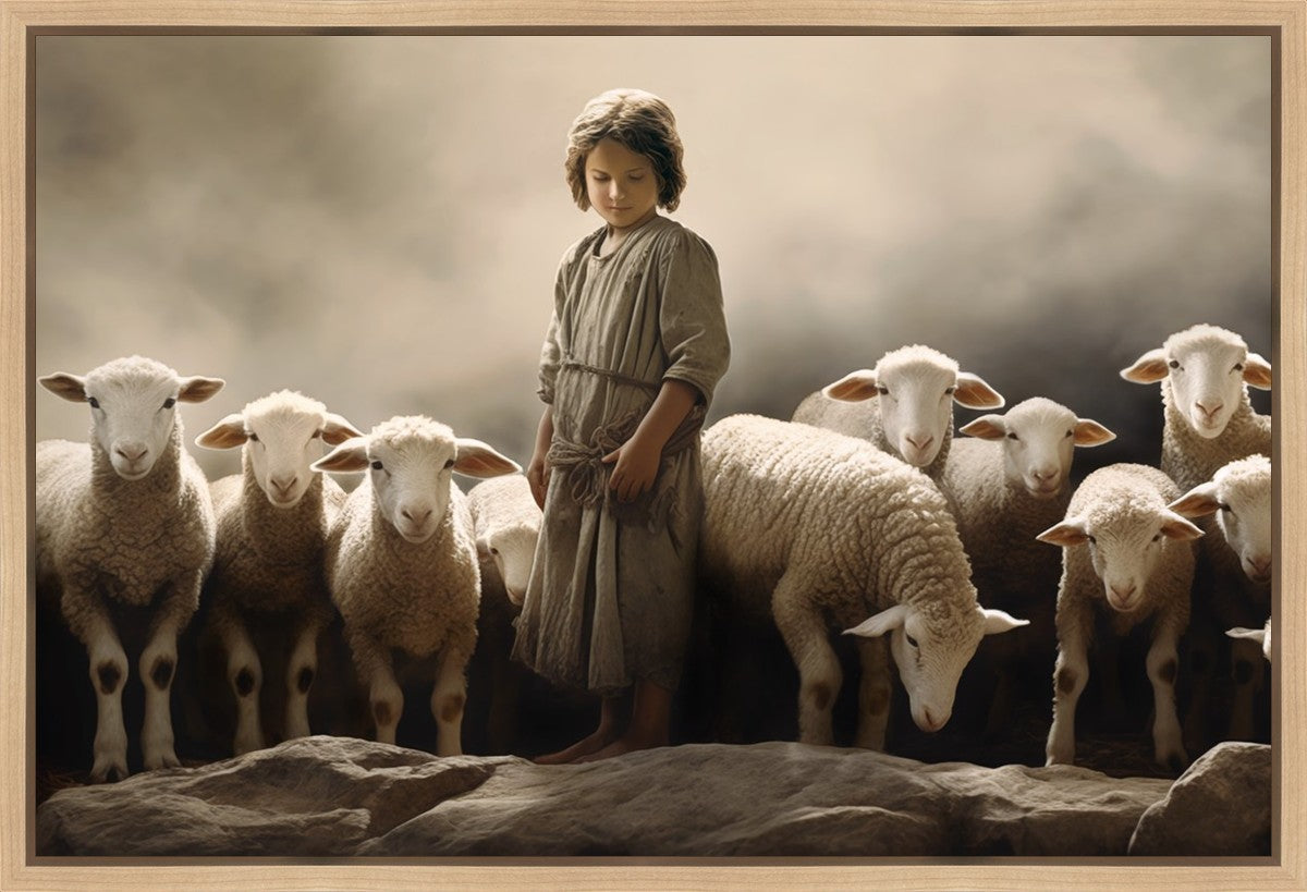 Of Lambs and Shepherds Gallery Wrap