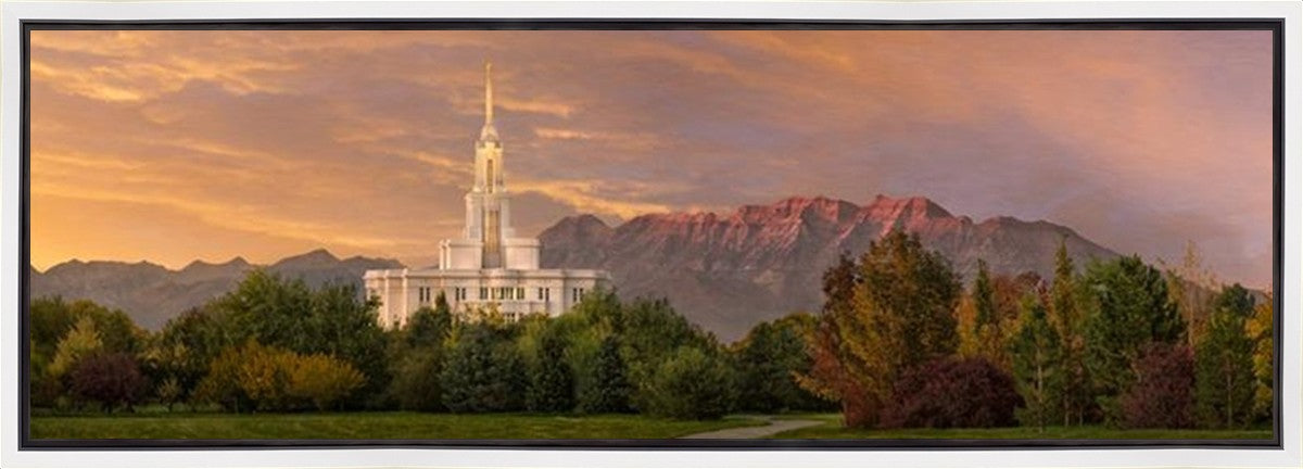 Payson Temple Golden Valley Gallery Wrap