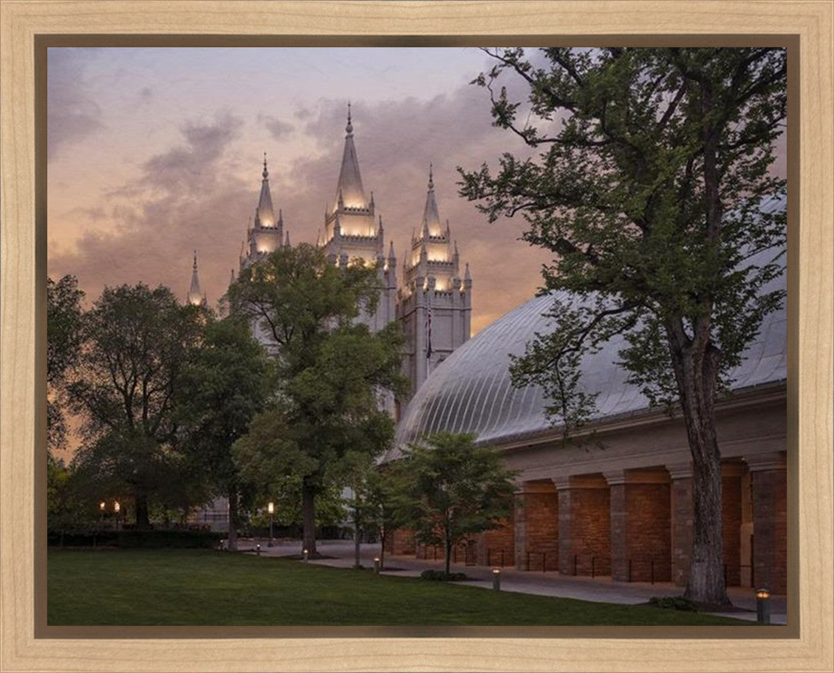 Salt Lake Temple Come, Listen Gallery Wrap