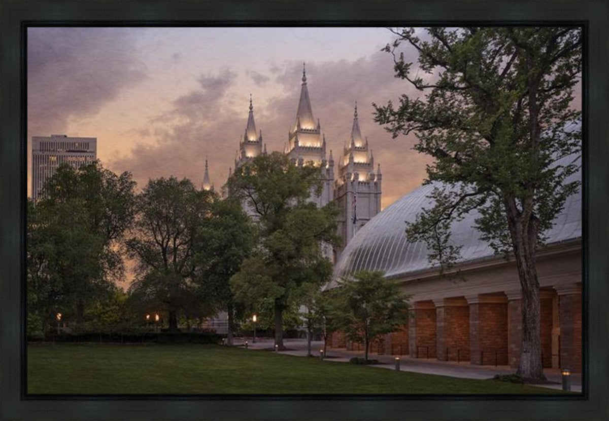 Salt Lake Temple Come, Listen Gallery Wrap