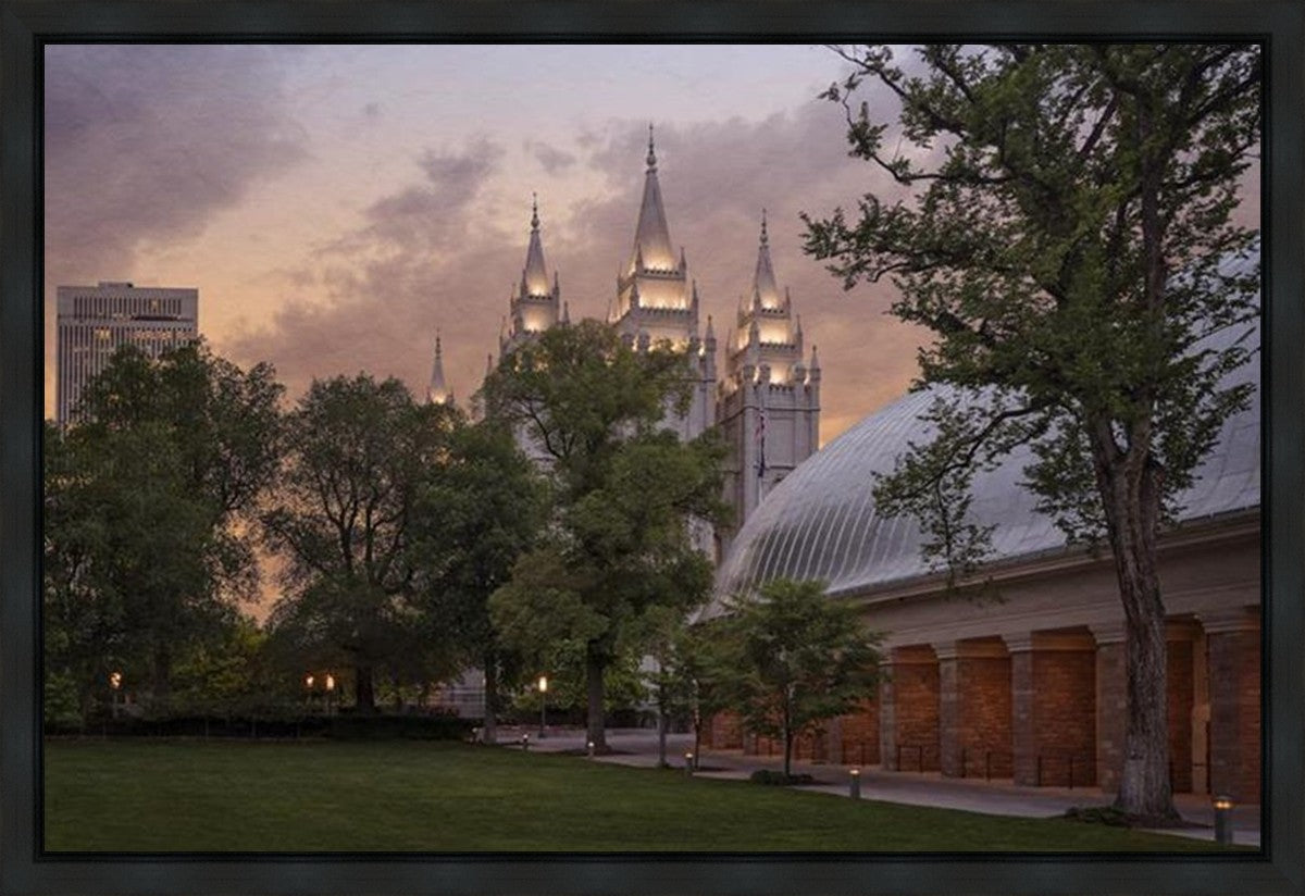 Salt Lake Temple Come, Listen Gallery Wrap