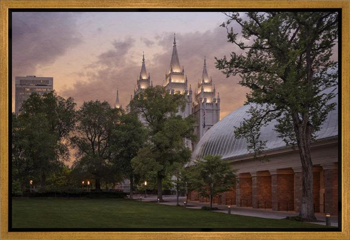 Salt Lake Temple Come, Listen Gallery Wrap