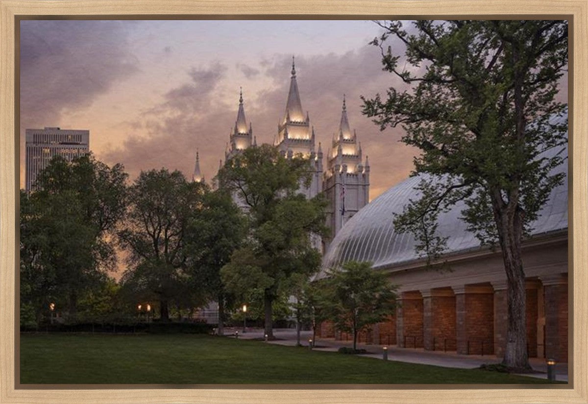 Salt Lake Temple Come, Listen Gallery Wrap