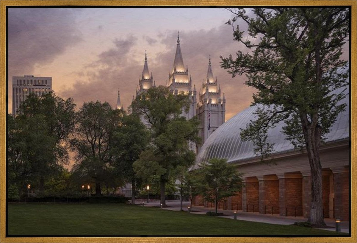 Salt Lake Temple Come, Listen Gallery Wrap