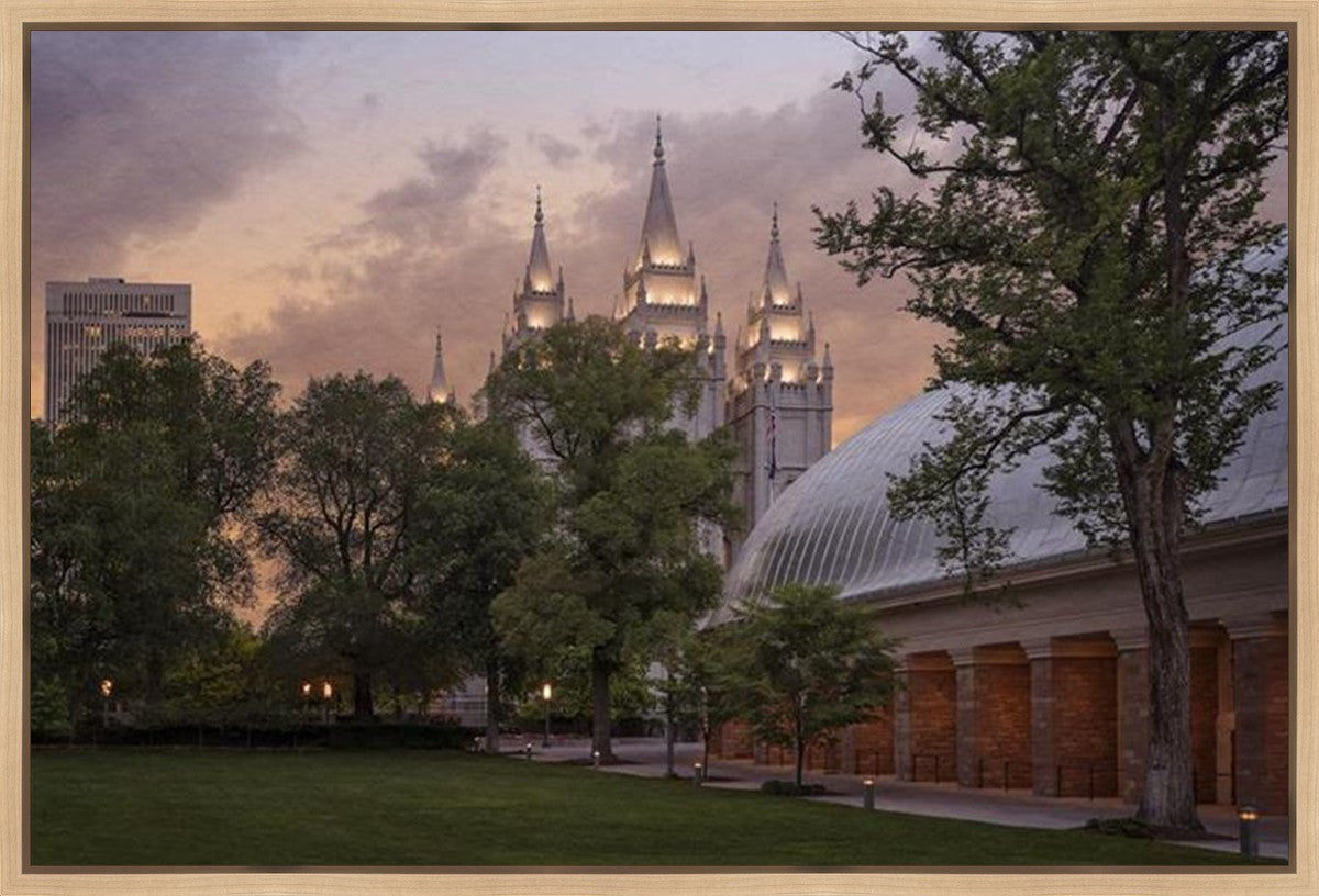 Salt Lake Temple Come, Listen Gallery Wrap