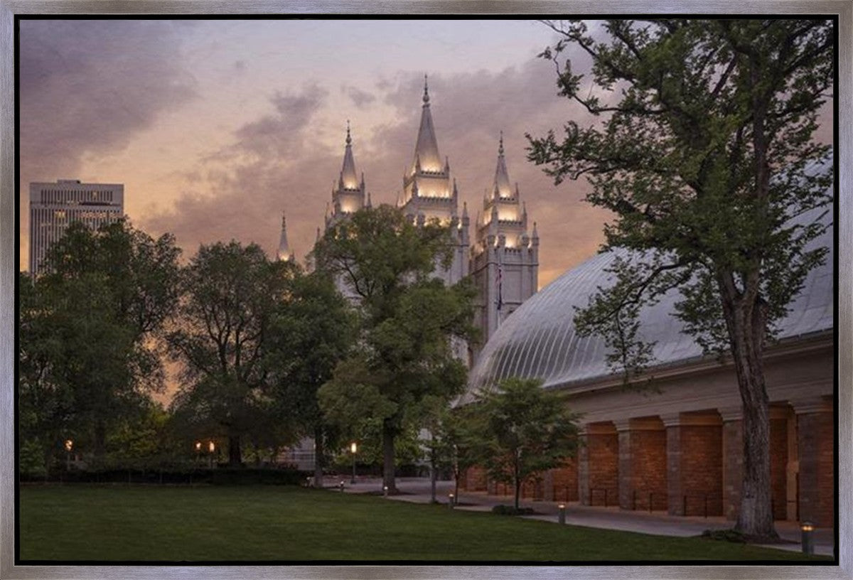 Salt Lake Temple Come, Listen Gallery Wrap