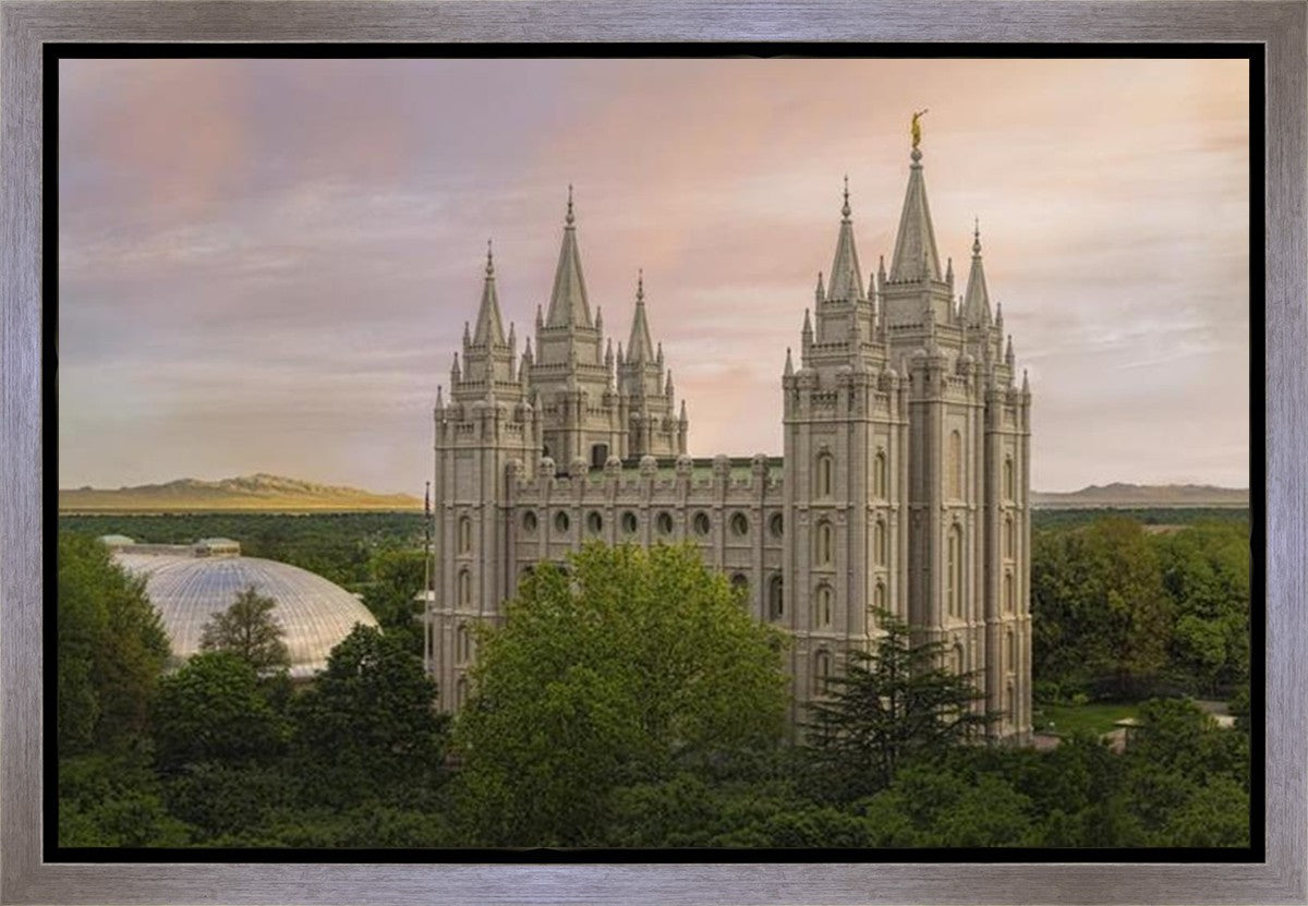 Salt Lake Temple Eternity Gallery Wrap