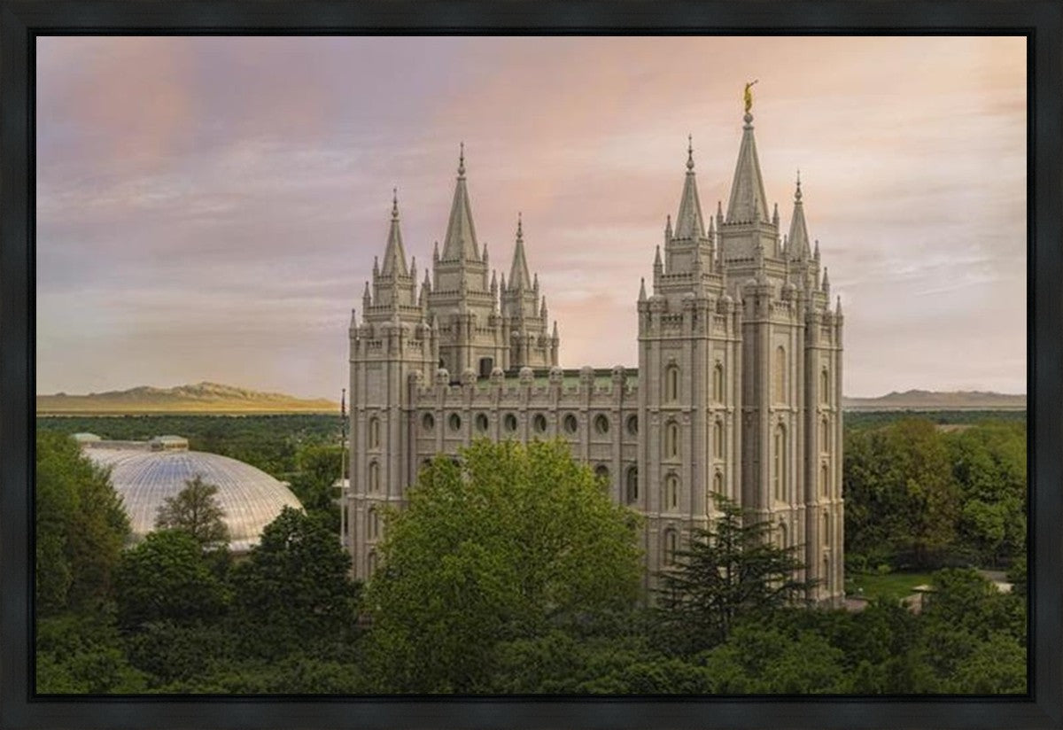 Salt Lake Temple Eternity Gallery Wrap