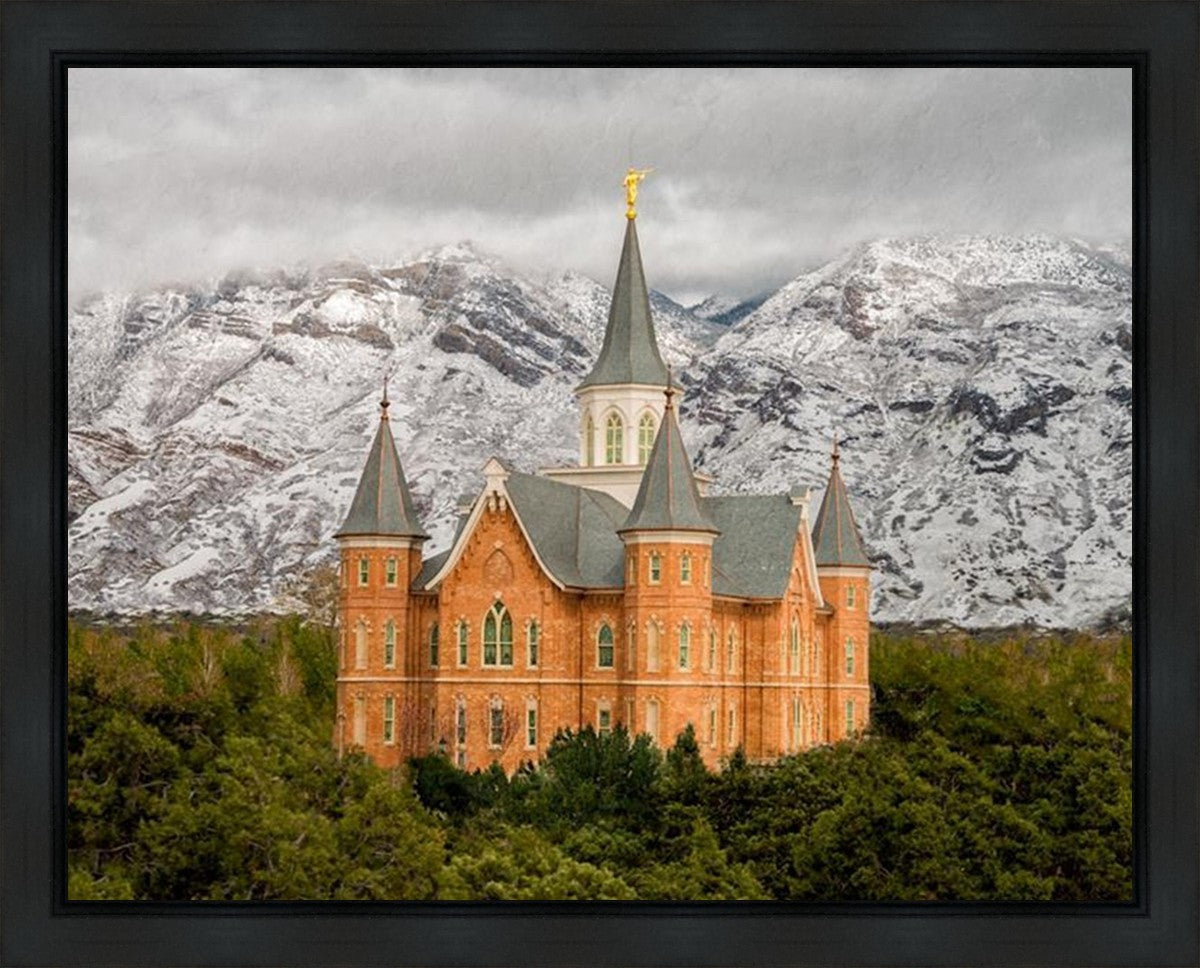 Provo Lifting Storm Gallery Wrap