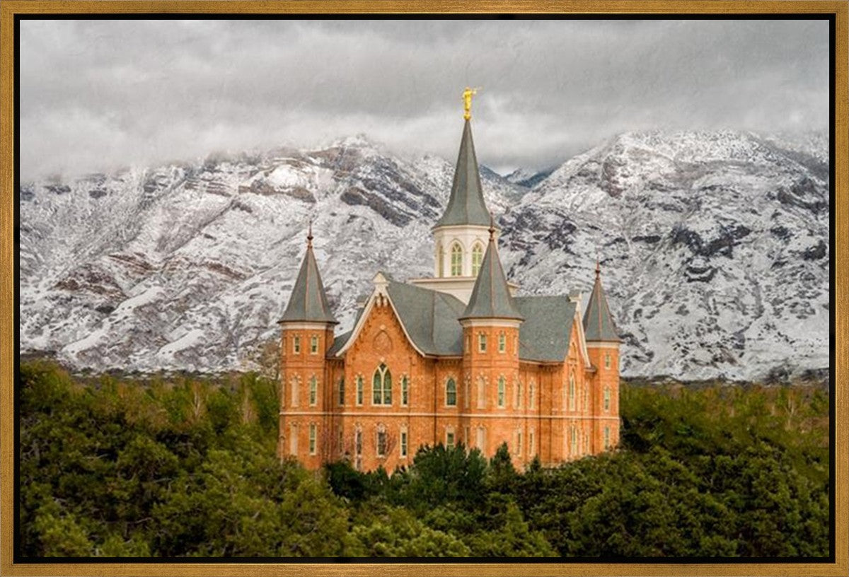 Provo Lifting Storm Gallery Wrap