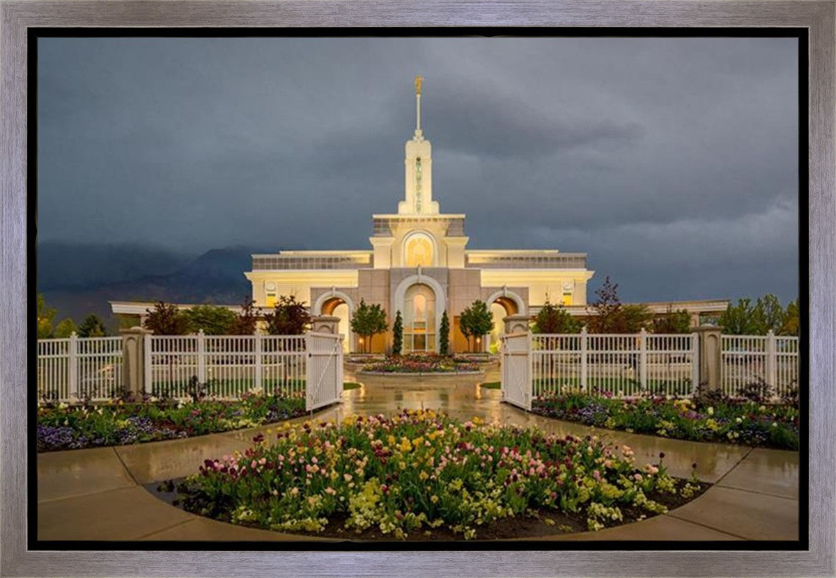Mt. Timpanogos Evening Showers Gallery Wrap