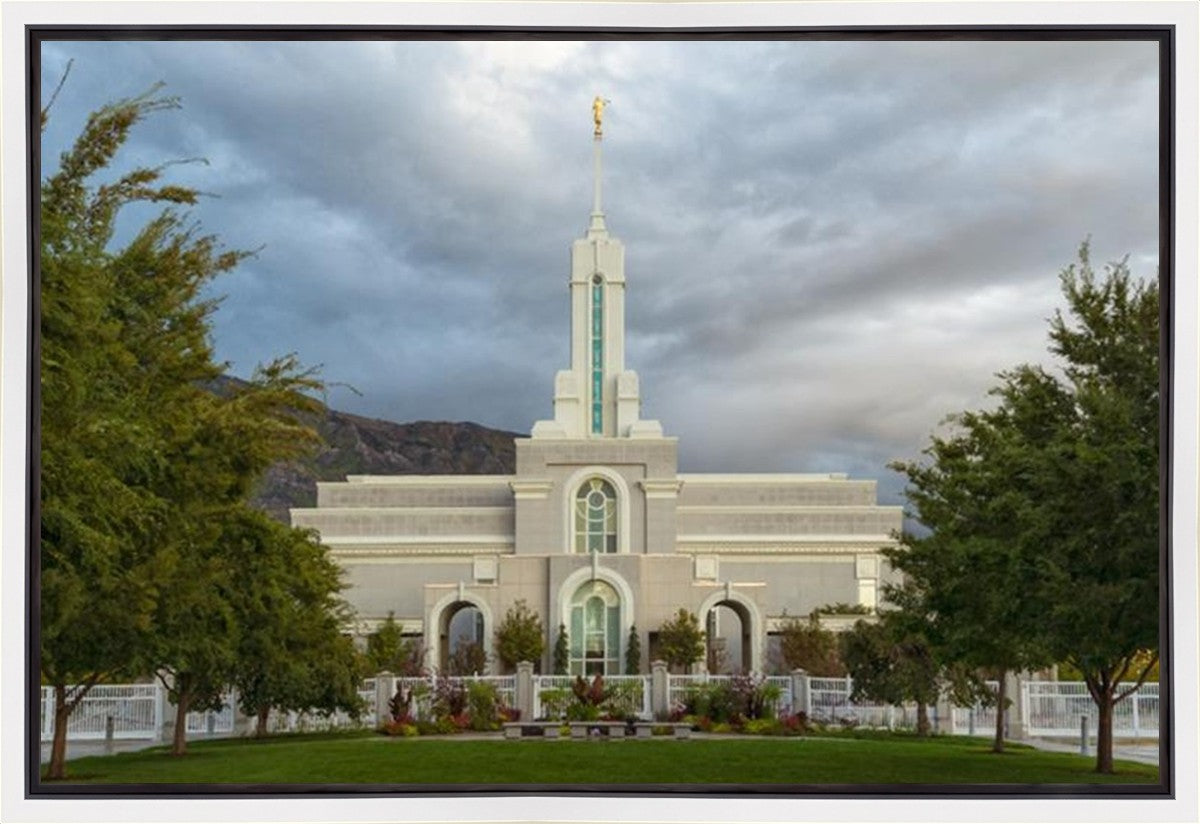 Mt. Timpanogos Summer Rain Gallery Wrap