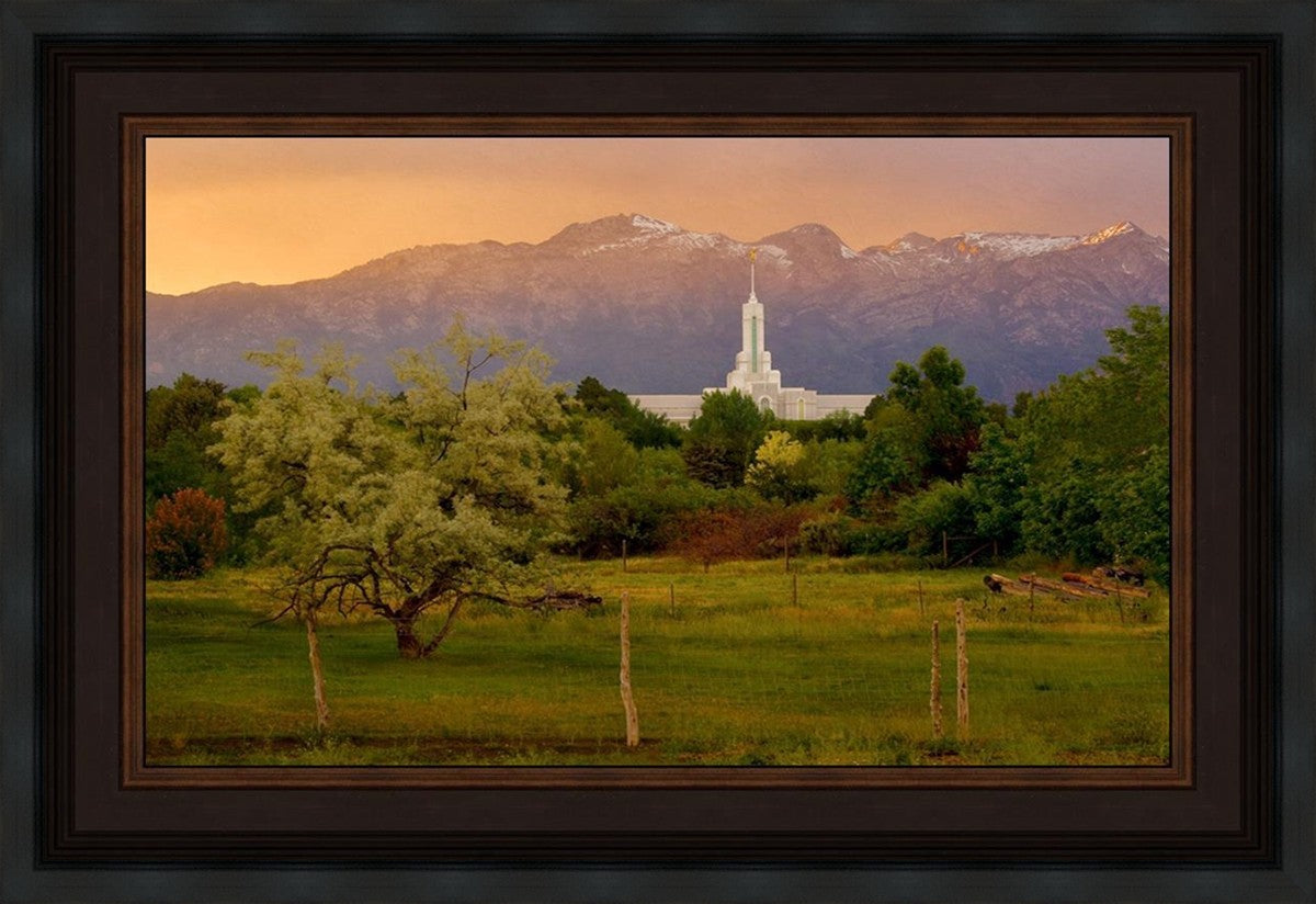 Timpanogos Mountain of the Lord Gallery Wrap