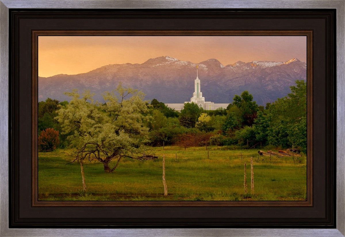 Timpanogos Mountain of the Lord Gallery Wrap