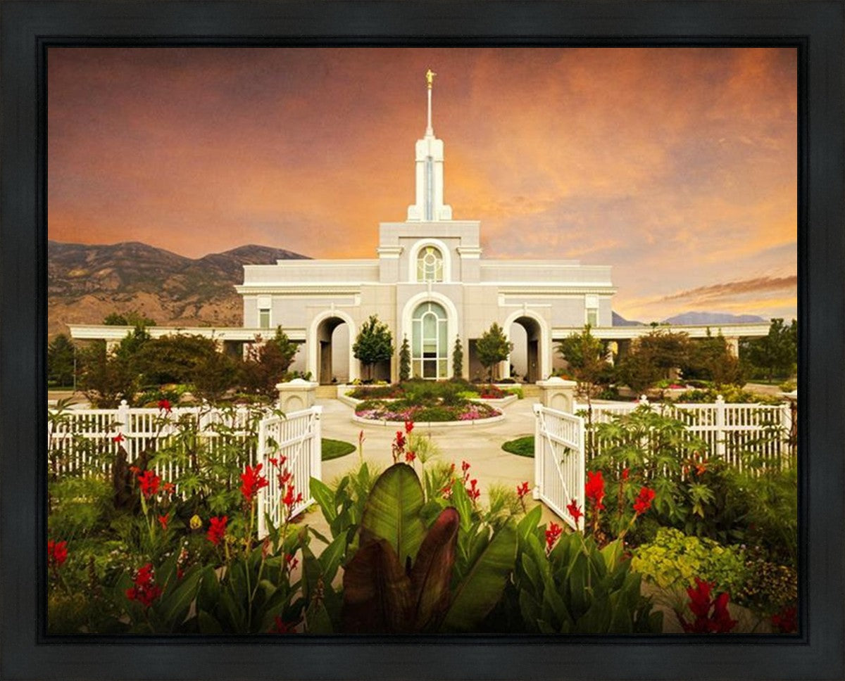 Mt. Timpanogos Summer Gates Gallery Wrap