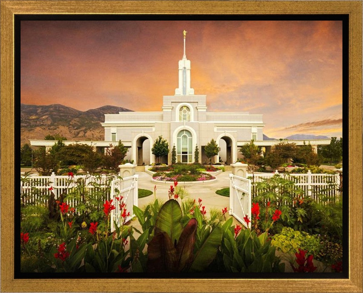 Mt. Timpanogos Summer Gates Gallery Wrap