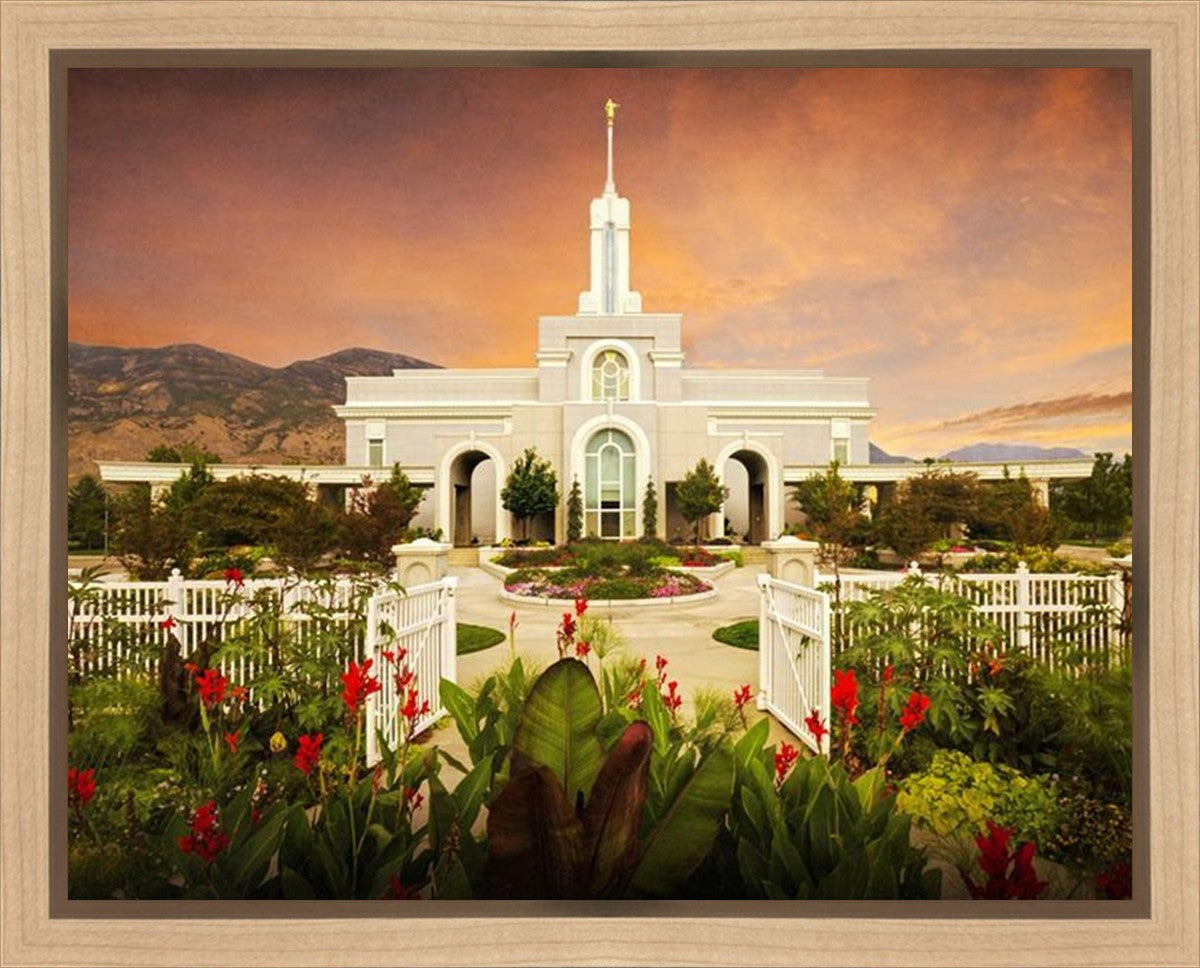 Mt. Timpanogos Summer Gates Gallery Wrap