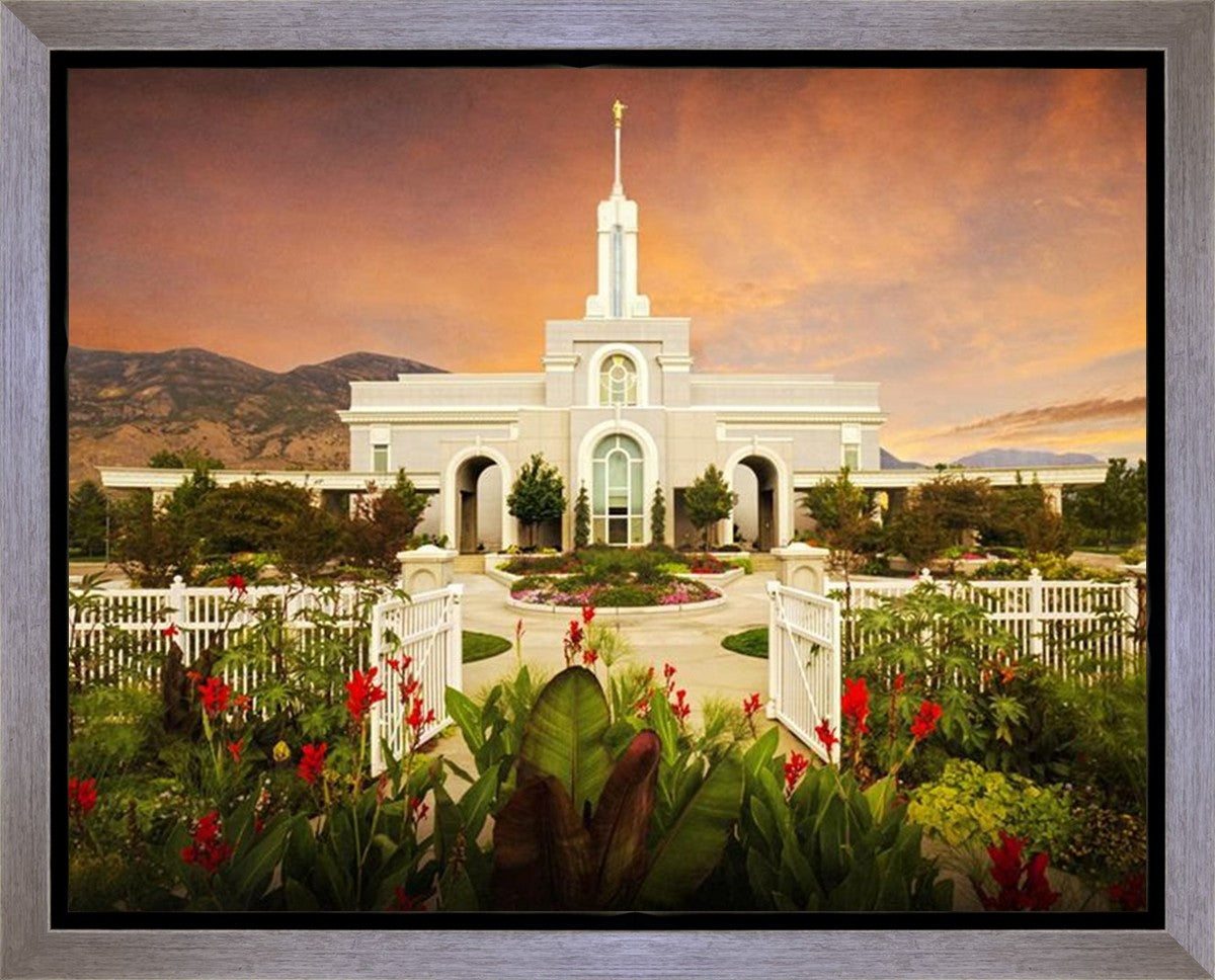 Mt. Timpanogos Summer Gates Gallery Wrap