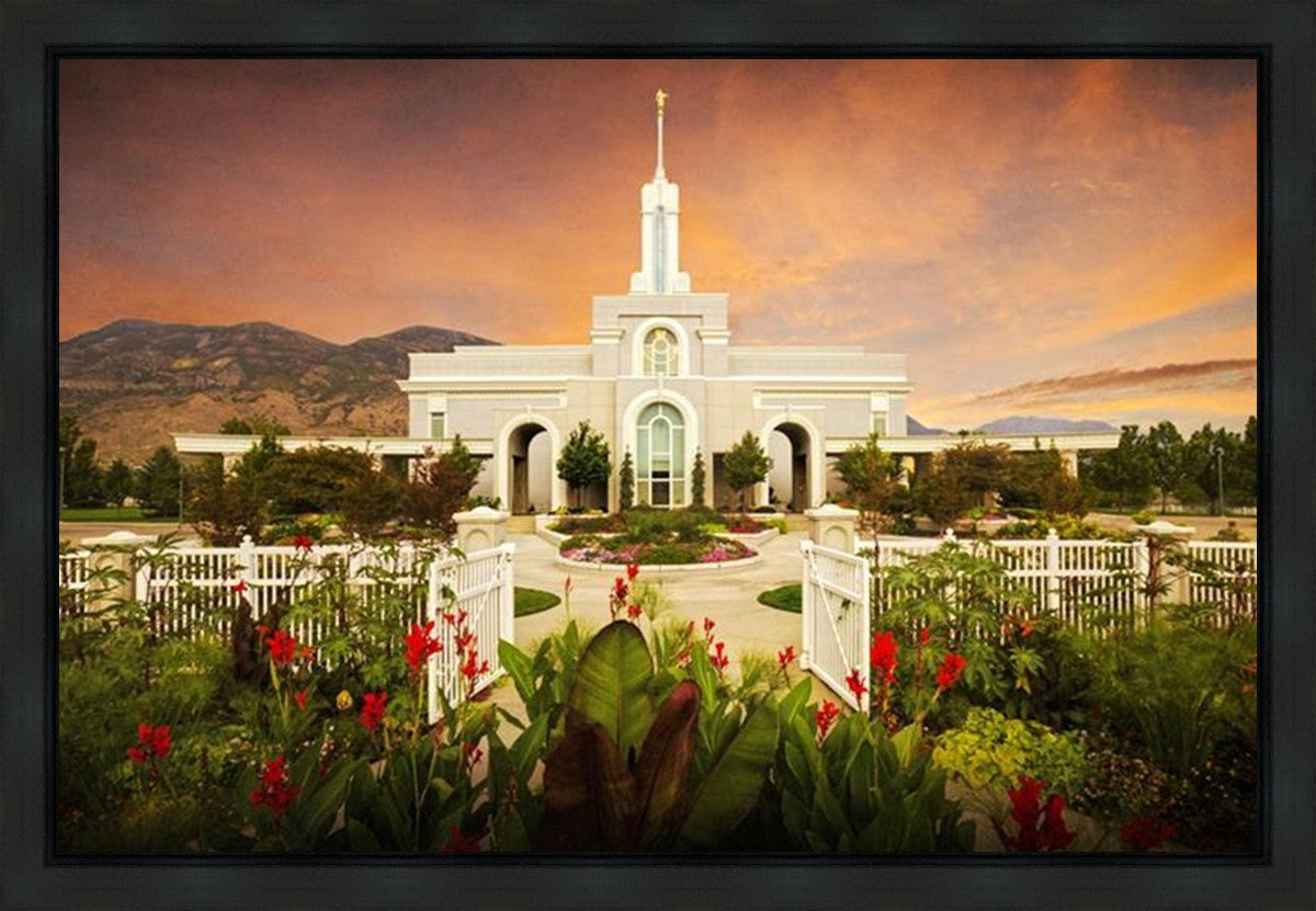 Mt. Timpanogos Summer Gates Gallery Wrap