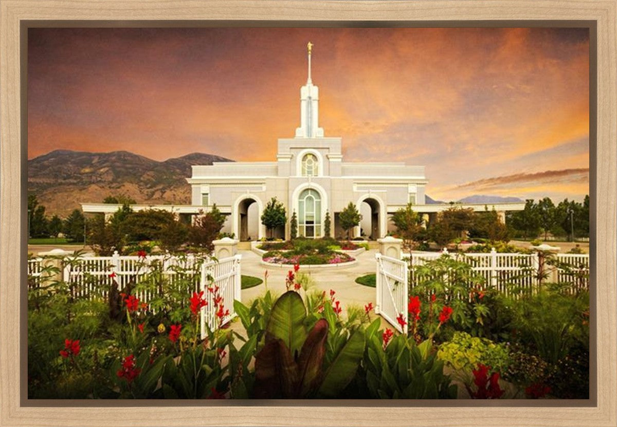 Mt. Timpanogos Summer Gates Gallery Wrap