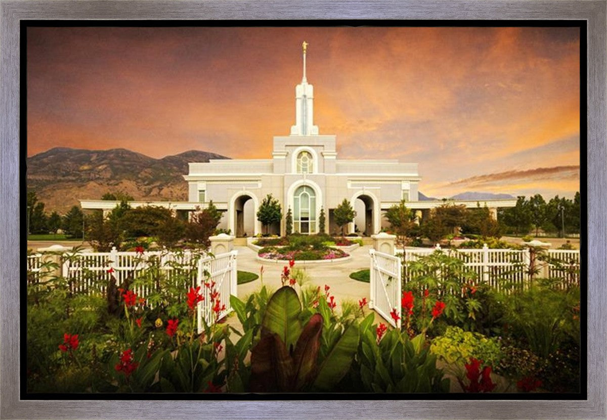 Mt. Timpanogos Summer Gates Gallery Wrap