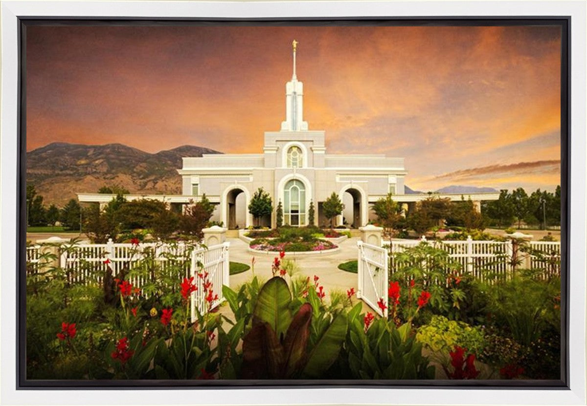 Mt. Timpanogos Summer Gates Gallery Wrap