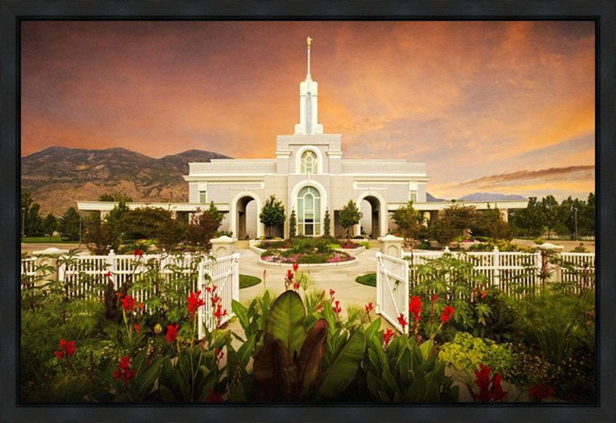Mt. Timpanogos Summer Gates Gallery Wrap