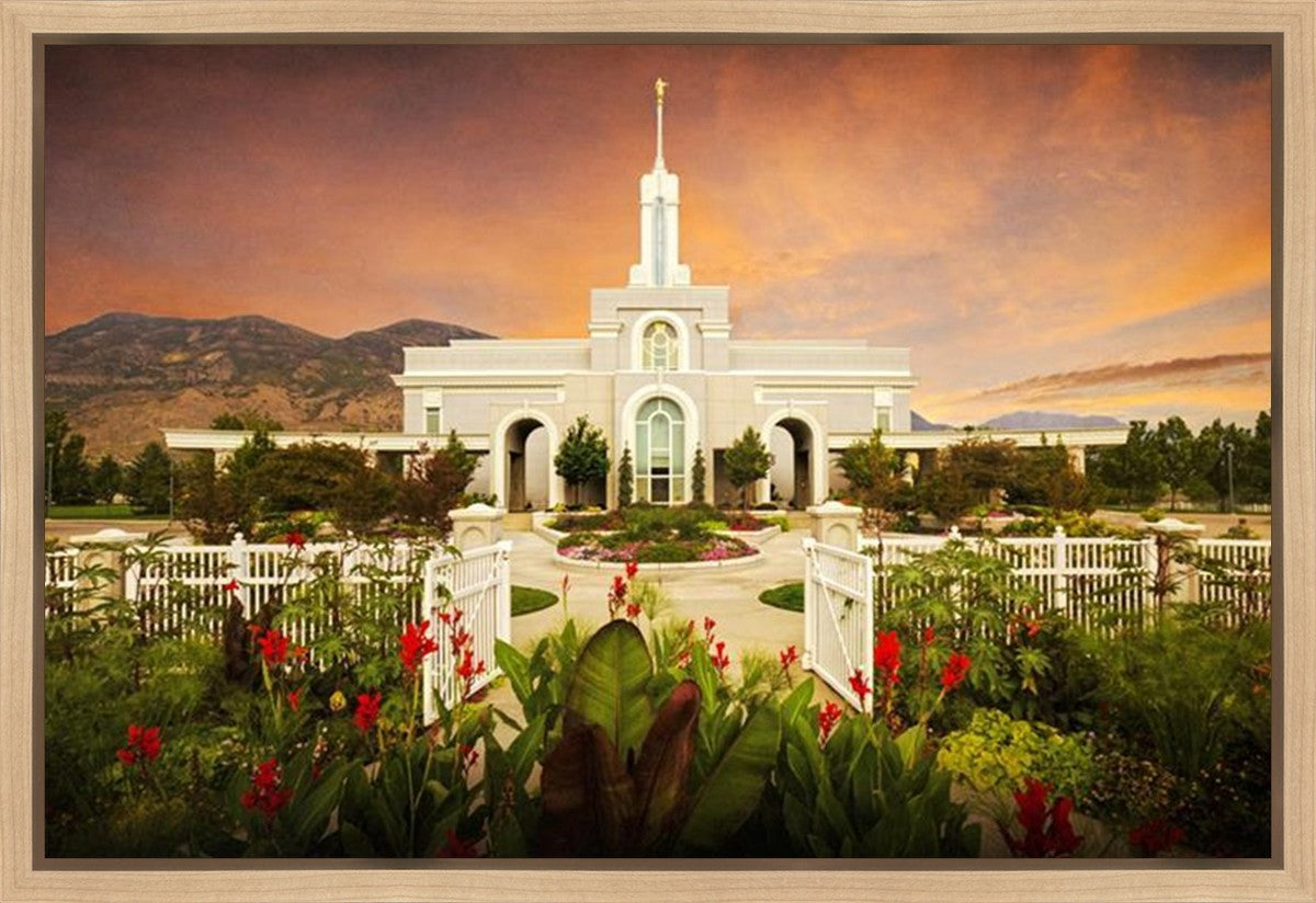 Mt. Timpanogos Summer Gates Gallery Wrap