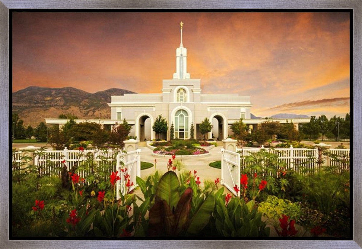 Mt. Timpanogos Summer Gates Gallery Wrap