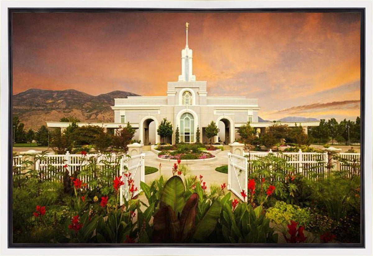 Mt. Timpanogos Summer Gates Gallery Wrap