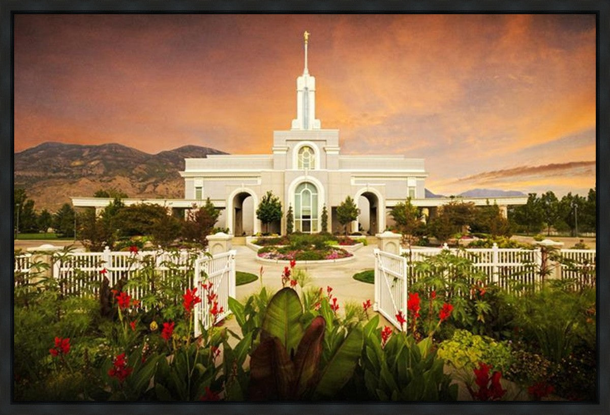 Mt. Timpanogos Summer Gates Gallery Wrap