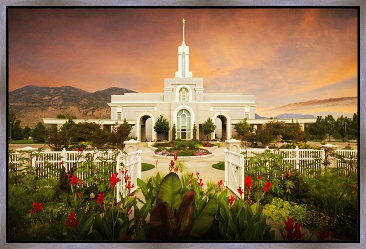 Mt. Timpanogos Summer Gates Gallery Wrap
