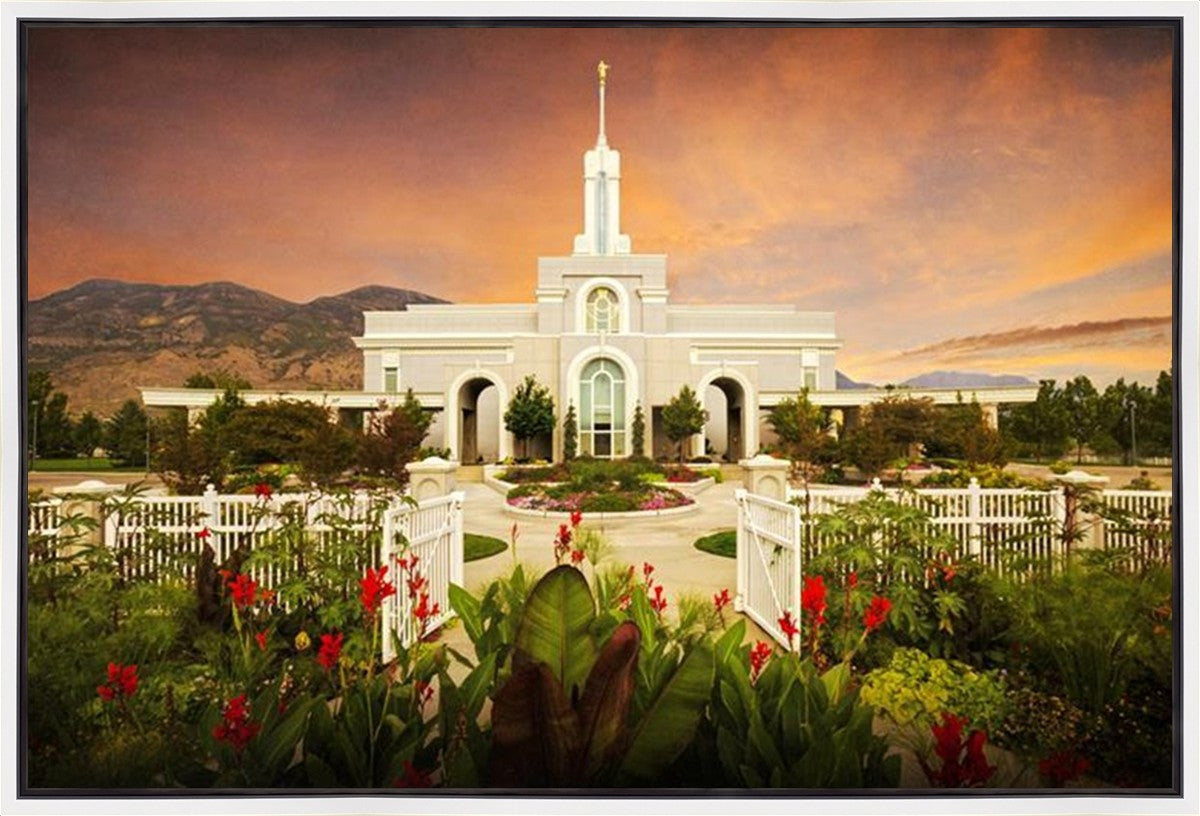 Mt. Timpanogos Summer Gates Gallery Wrap