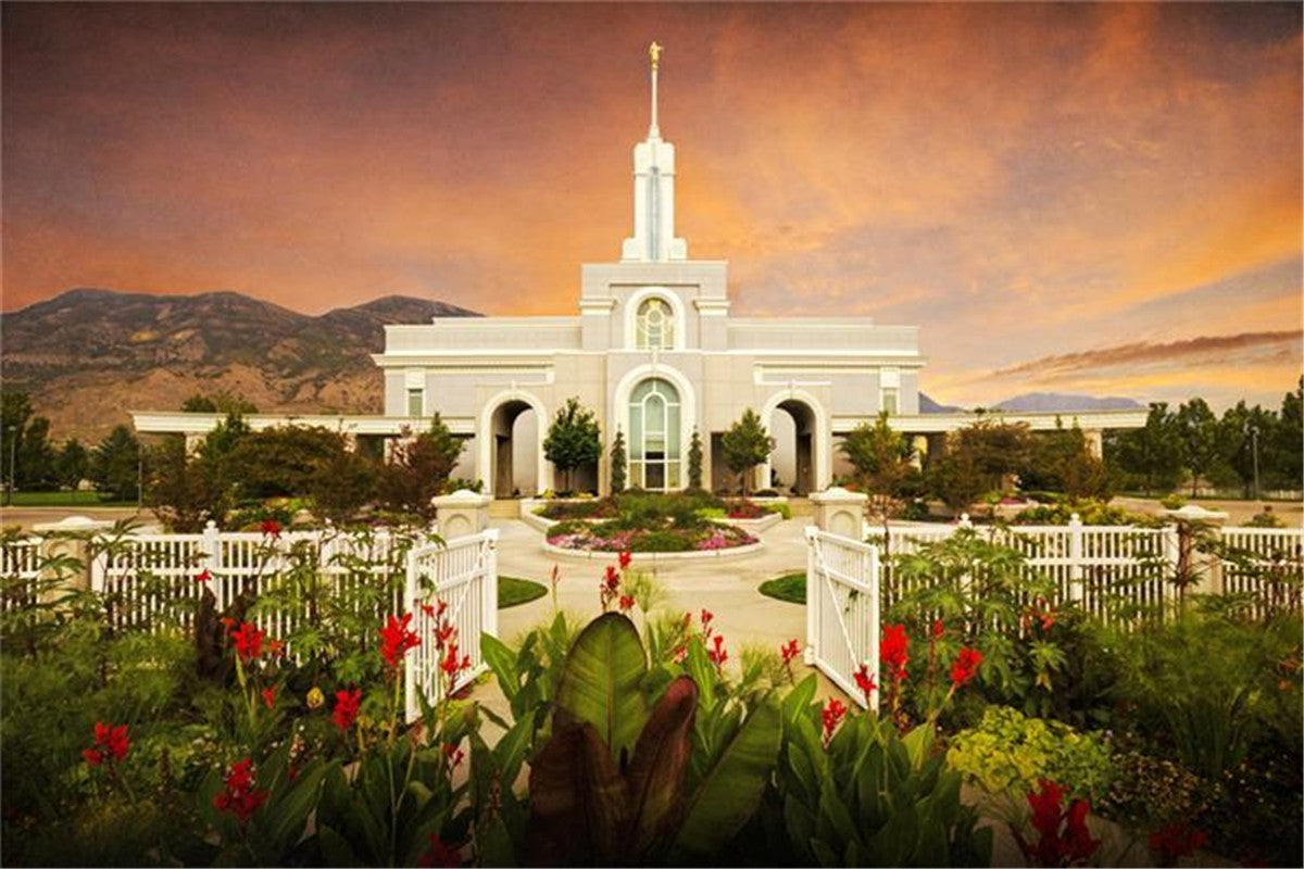 Mt. Timpanogos Summer Gates Gallery Wrap
