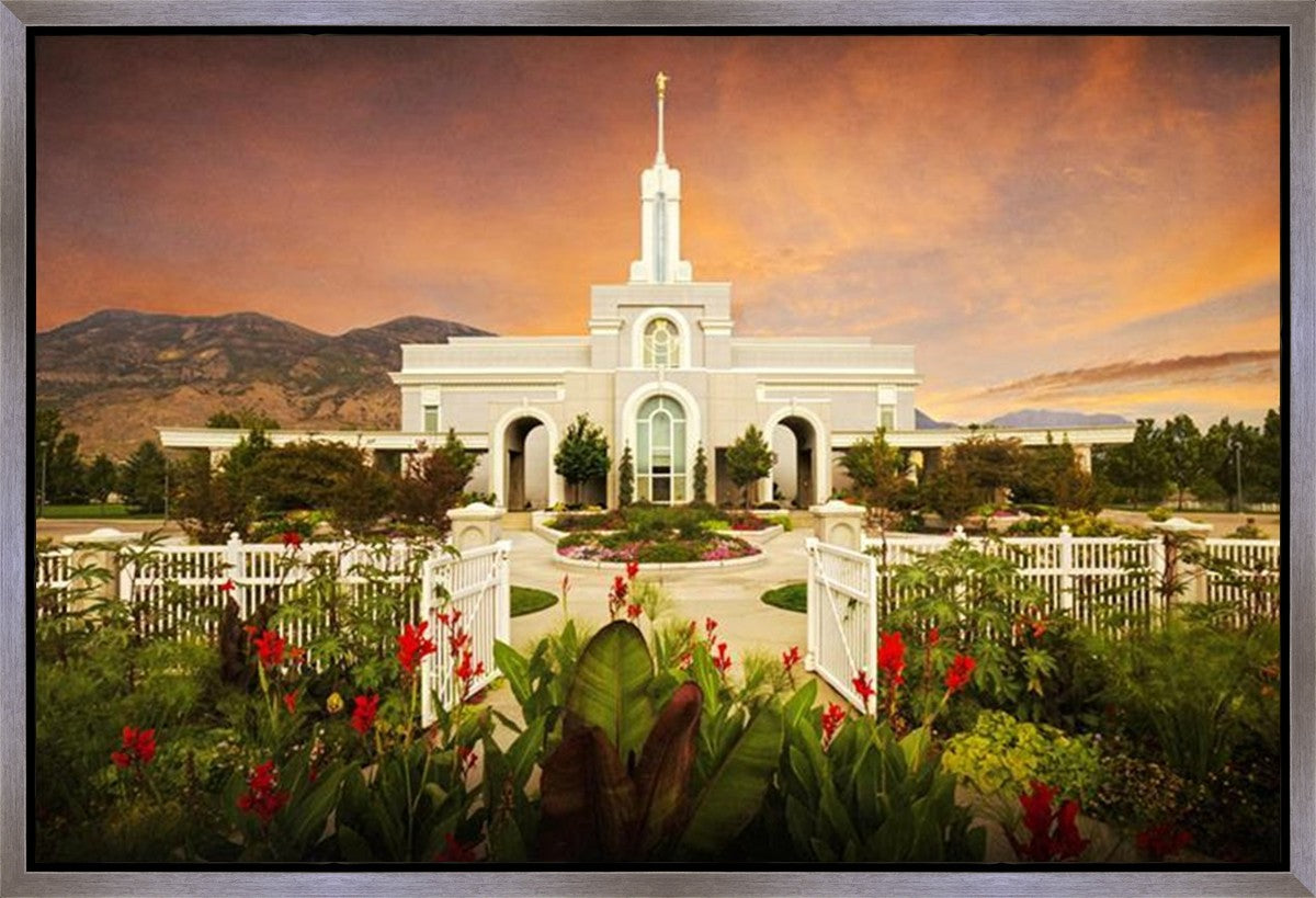 Mt. Timpanogos Summer Gates Gallery Wrap