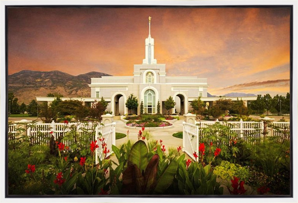 Mt. Timpanogos Summer Gates Gallery Wrap