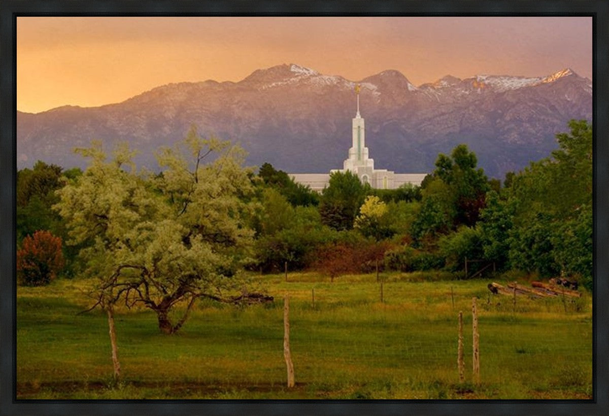 Timpanogos Mountain of the Lord Gallery Wrap