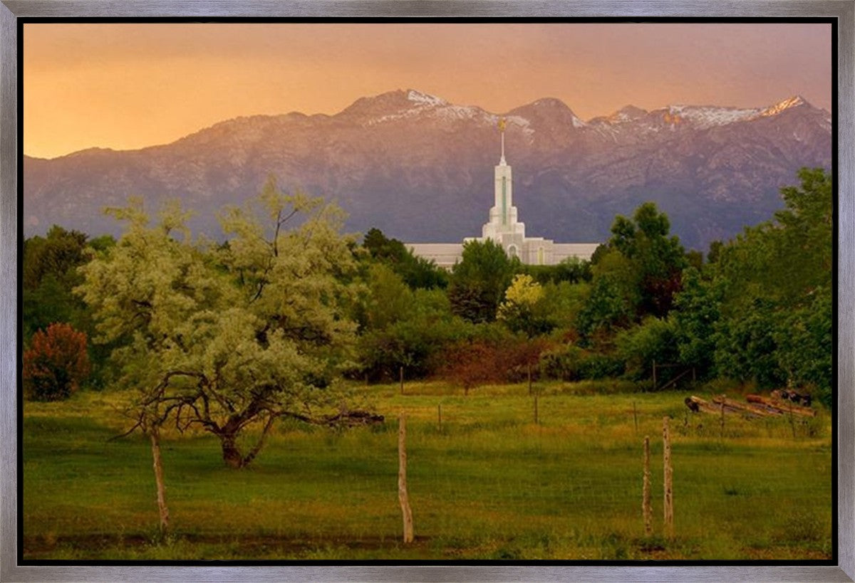 Timpanogos Mountain of the Lord Gallery Wrap