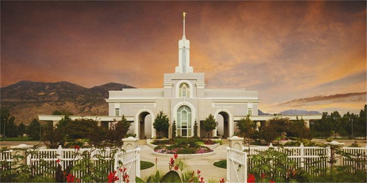 Mt. Timpanogos Summer Gates Gallery Wrap