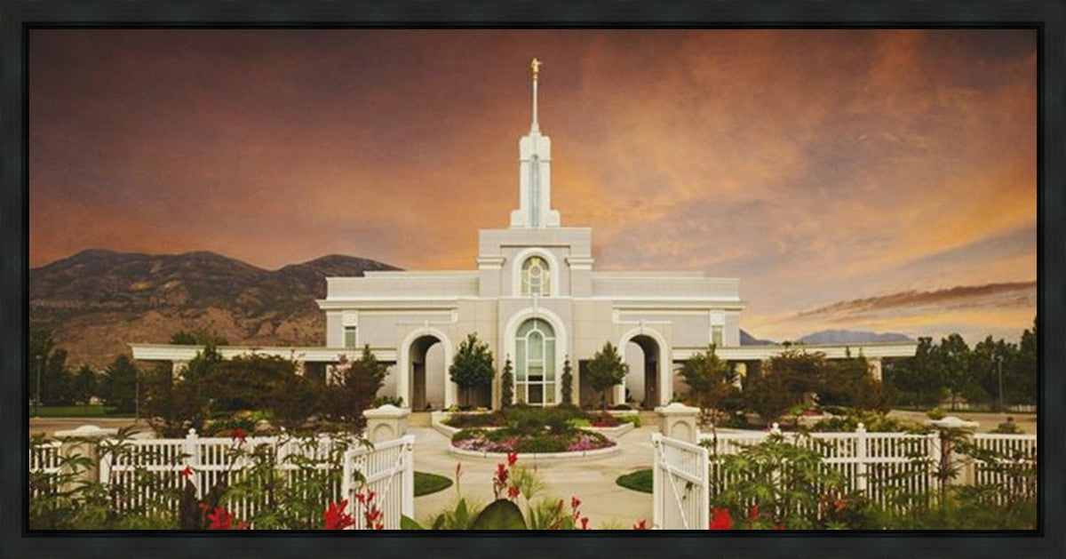 Mt. Timpanogos Summer Gates Gallery Wrap
