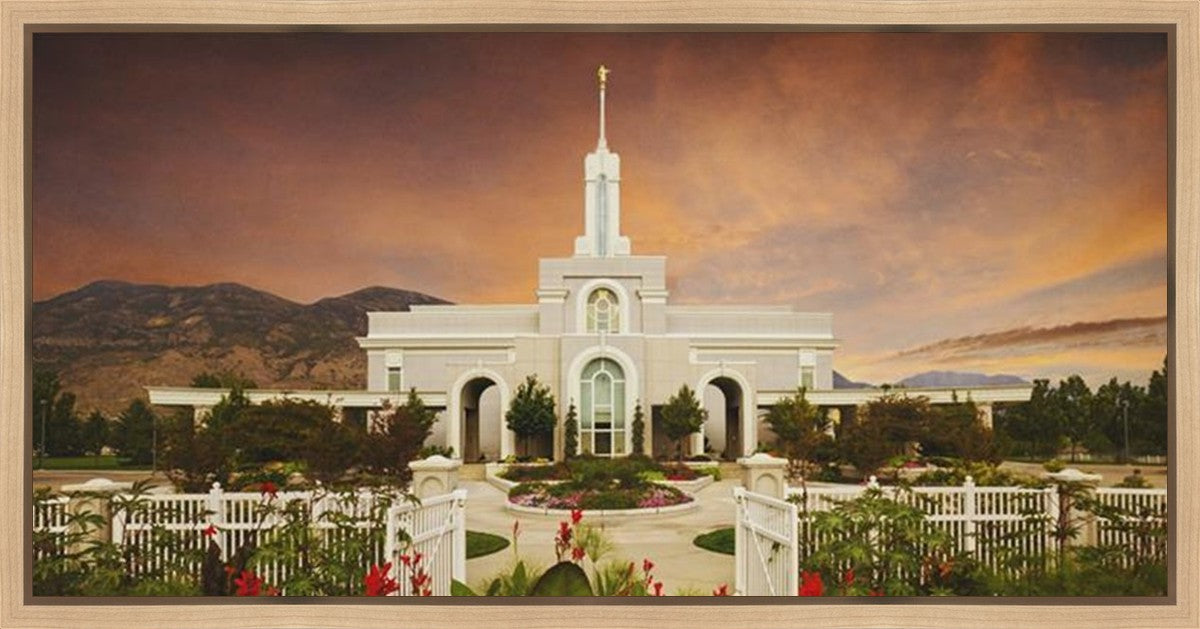 Mt. Timpanogos Summer Gates Gallery Wrap