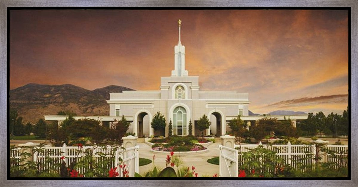 Mt. Timpanogos Summer Gates Gallery Wrap