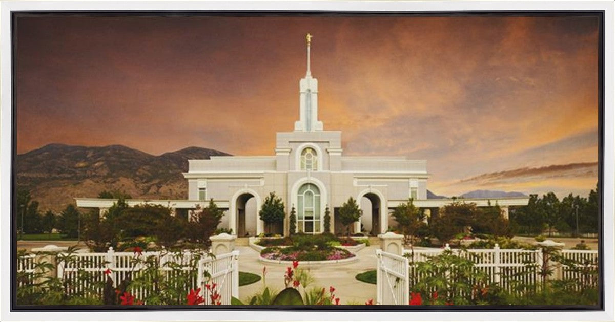 Mt. Timpanogos Summer Gates Gallery Wrap
